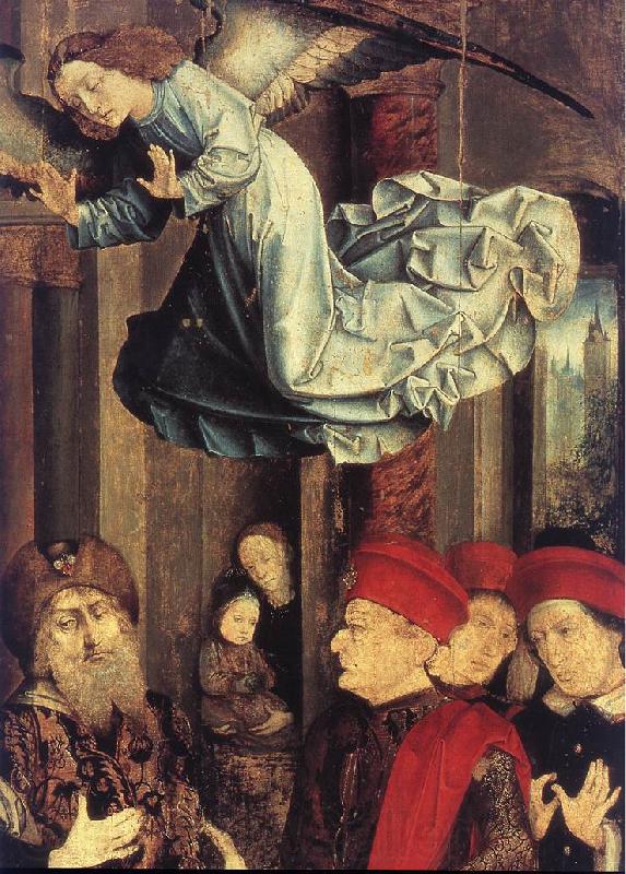 JOOS van Wassenhove The Institution of the Eucharist (detail) s Spain oil painting art